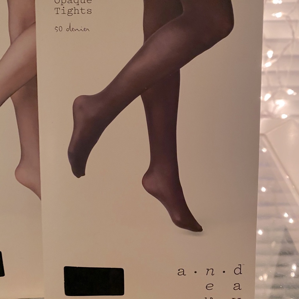 NWT Bundle Tights Pantyhose (3) +FREE gift - Picture 3 of 7